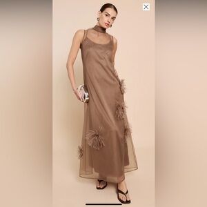 o.p.t. Naia Dress in Oatmeal (Few Moda)